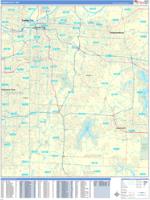 Kansas City Wall Map
